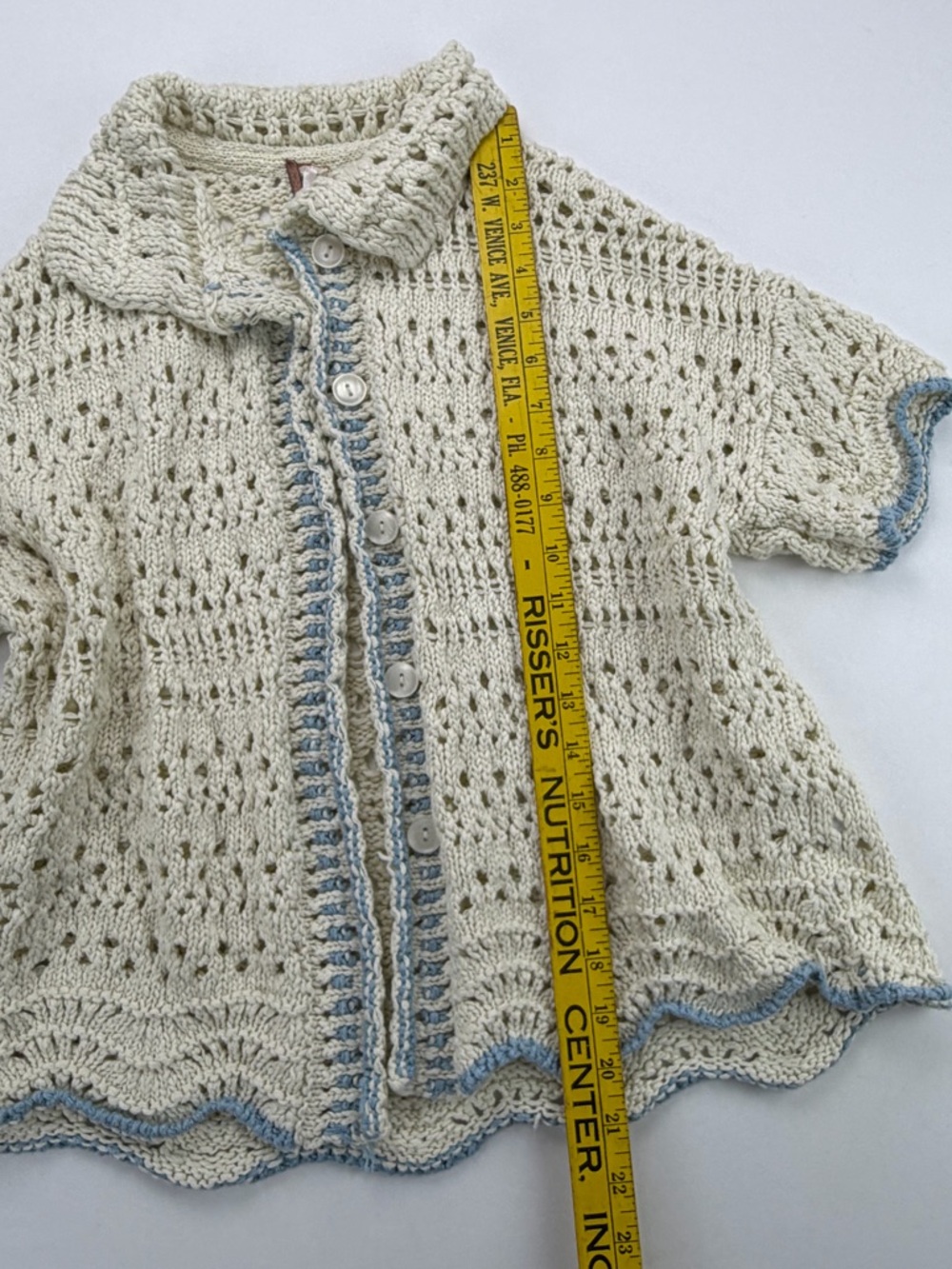 Free People Santa Cruz Club Shirt Crochet Button Down XS - Picture 7 of 13